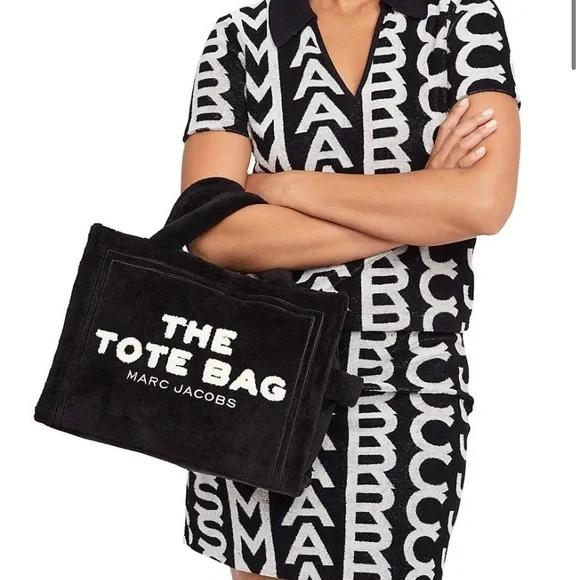 NWT Marc Jacobs The Terry Tote Bag Medium - Picture 4 of 14
